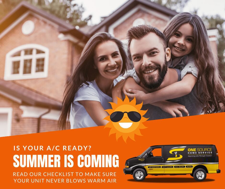 summer air conditioning checklist
